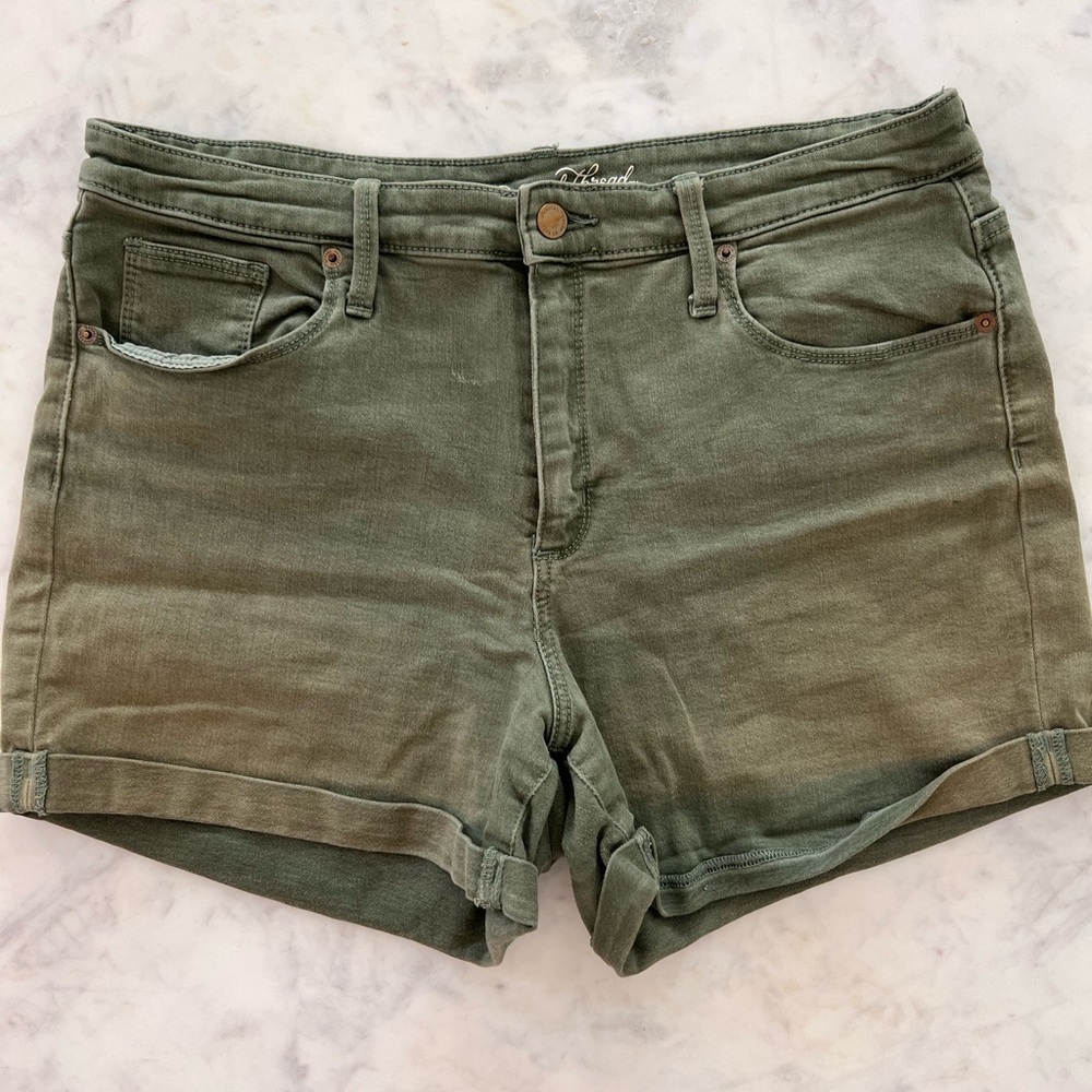 Universal Thread Olive Green Jean Shorts